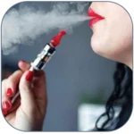 smoke photo effects android application logo